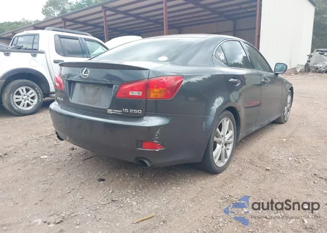 2006 Lexus Is 250 z USA, uszkodzony, nr VIN JTHBK262X65011041